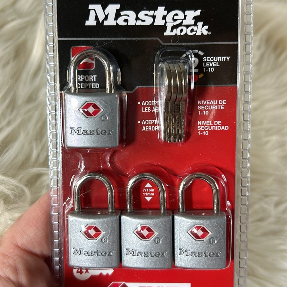Master Lock Travel Locks - Picture 3 of 4